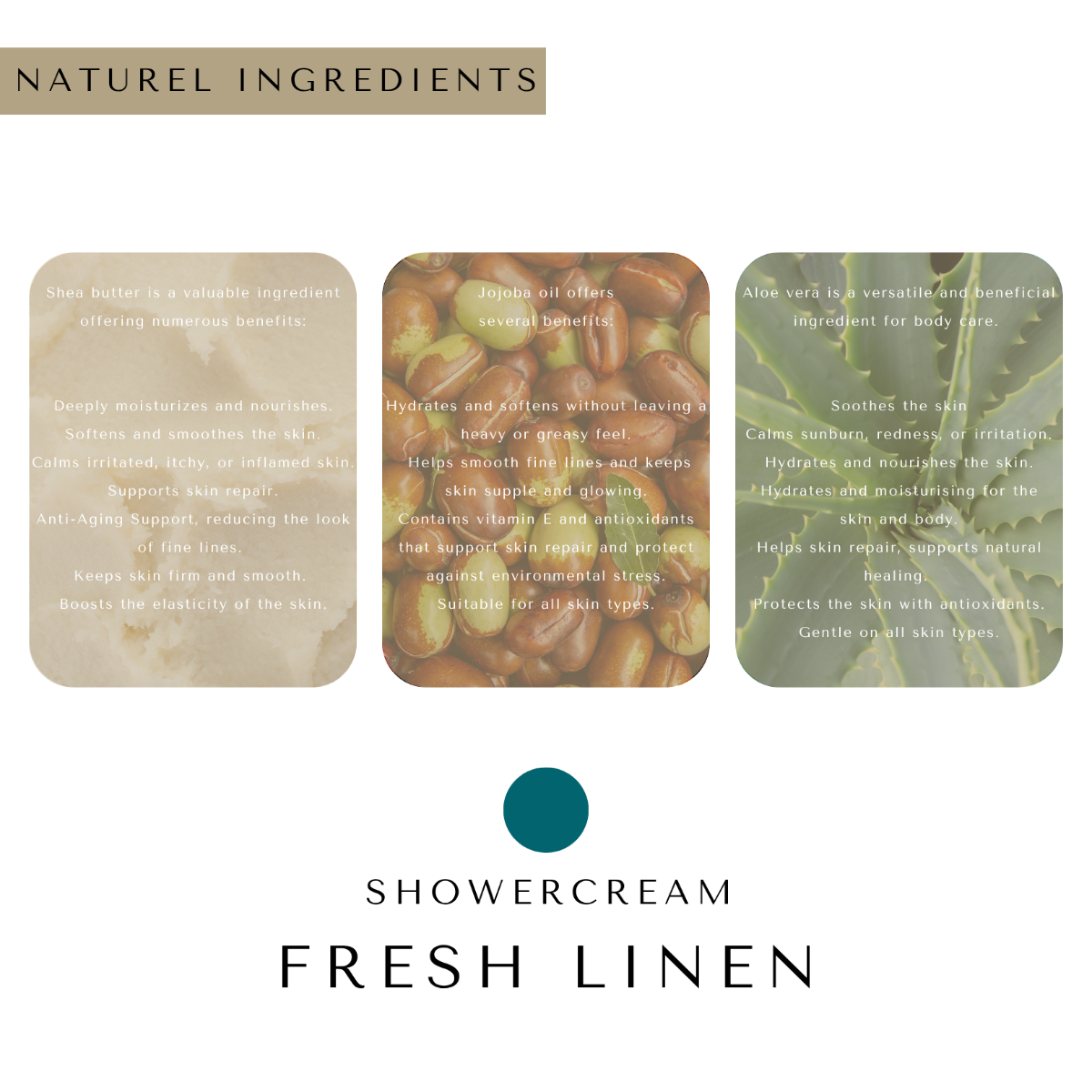 Fresh Linen Shower Cream 200ml